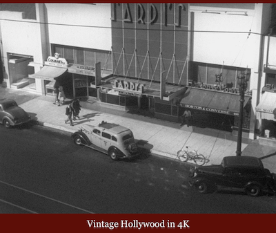 New footage upload: Vintage Hollywood in 4K