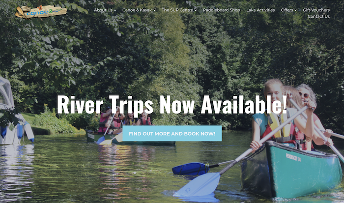 PAN offer: 20% off canoe adventures with Ex photo library Sales Director