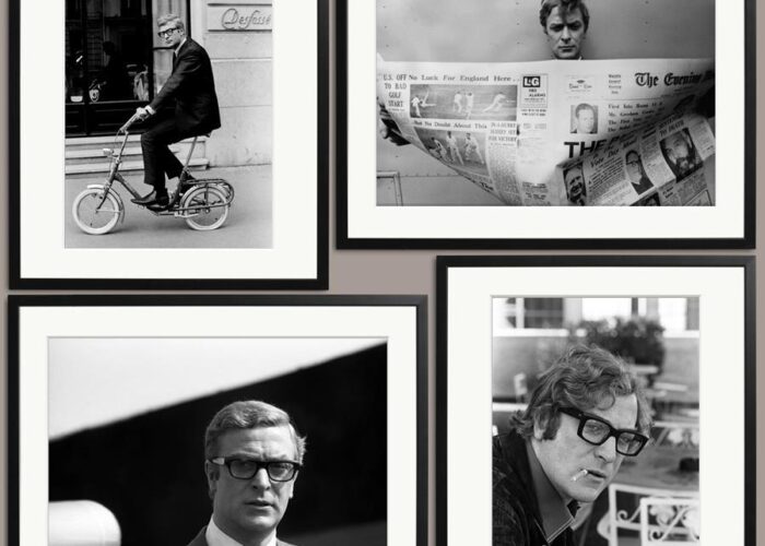 Michael Caine print edit selection on Sonic Editions from the photo libraries
