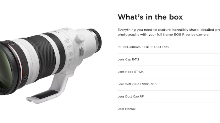 Gear Launch: Canon 100-300mm F/2.8 L IS USM Lens