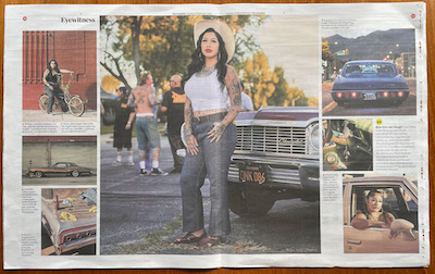 Newspaper Published: Owen Harvey’s LA Lowriders feature made the Guardian today
