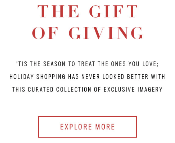 Collection edit: It’s the season of giving on Trunk Archive