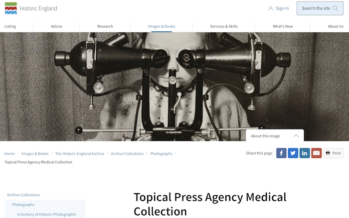 Picture Researchers Resource: Topical Press Agency Medical Collection
