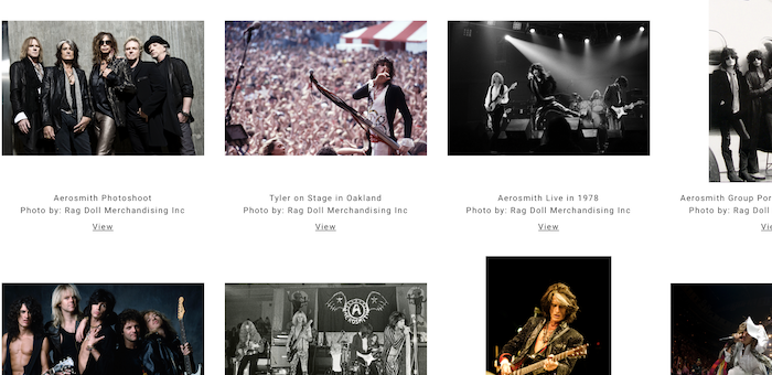 Sonic Editions partners Aerosmith for exclusive photo print collection