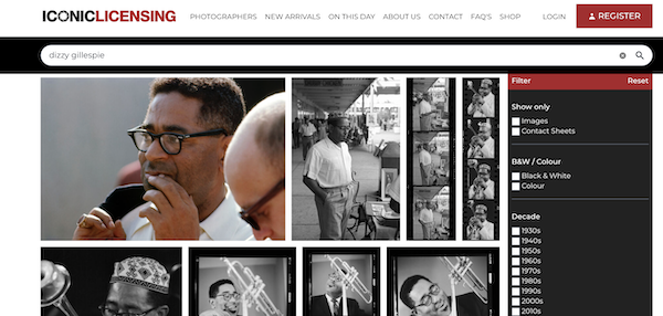 At the Photo Libraries: Similarity Search – Dizzy Gillespie edit – Funny and Weird – Photo Archive Market